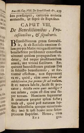 439-441, Caput VIII