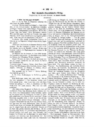 Der deutsch-französische Krieg : (Fortsetzung)