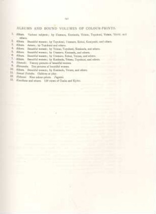 Albums and bound volumes of colour-prints