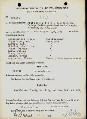 Nestle, Fritz