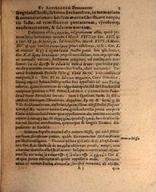 Disputatio inauguralis De sacramento evcharistiae
