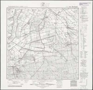 Meßtischblatt 3357 : Dechsel, 1944 : Dechsel. - Aufn. 1891, hrsg. 1893, bericht. 1944. - 1:25000. - [Berlin]: Reichsamt für Landesaufnahme, 1944. - 1 Kt.