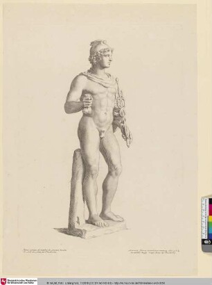 [Antike Statue des Merkurs]