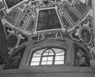 Cappella Serguidi — Allegorien mit Unschuld und Schuld, Reue und Glaube — Allegorie auf die Reue