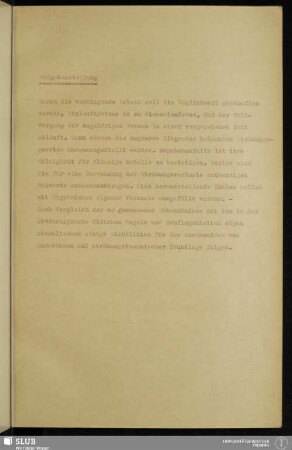 Aufgabenstellung