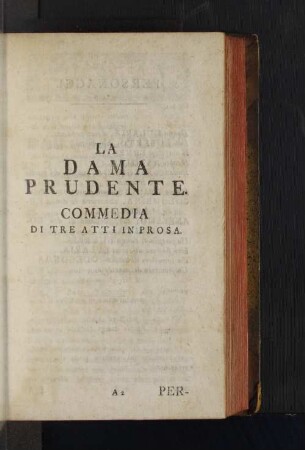 La Dama Prudente.