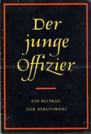 Werbeschrift der Bundeswehr für militärische Berufe