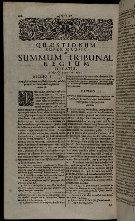 Quæstionum Super causis [...] Anno 1660. &. 1661.