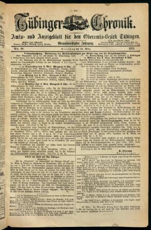 241-256, 26. März (Nro. 60) - 30. März (Nro. 63)