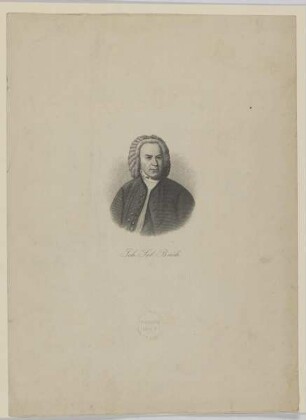 Bildnis des Joh. Seb. Bach