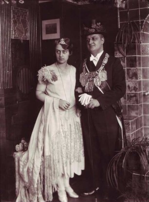 Neusser Schützenkönig Hermann Schram, 1927