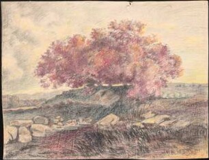 Unzugeordnete Zeichnungen und Reiseskizzen: Landschaft