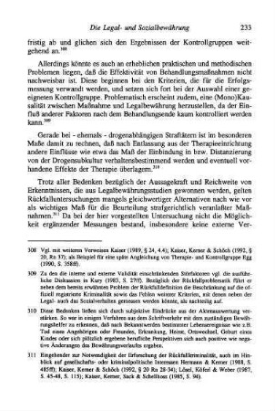232-254, 7. Die Legal- und Sozialbewährung