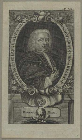 Bildnis des Iohann Baptist Lang