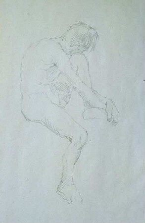 männliche Aktstudie Carl Timmer