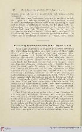 15: Herstellung lichtempfindlicher Films, Papiere u.s.w.