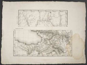 [Morphologische Karte östlich Schwarzes Meer] : Supplement zu No. XI