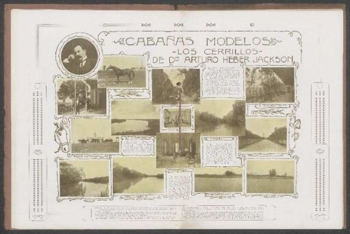 Cabañas modelos - [Ilustración] : Los cerillos de Dn. Arturo Heber Jackson