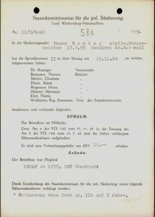 Roming, Franz