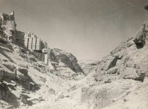 Israel. Kloster Mar Saba im Kidrontal