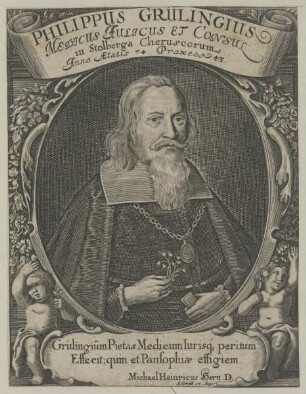Bildnis des Philippus Grulingius