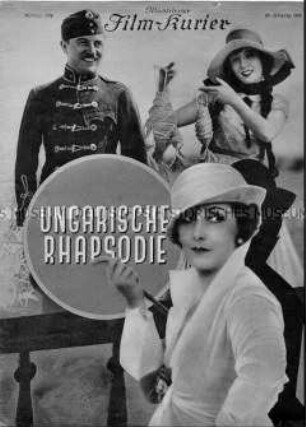 Filmzeitschrift zu dem Ufa-Spielfilm "Ungarische Rhapsodie"