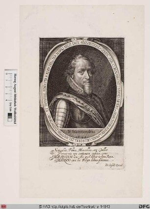 Bildnis Moritz, 1584 Graf von Nassau-Katzenelnbogen, 1618 Prinz von Oranien