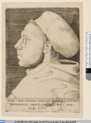 Martin Luther als Mönch