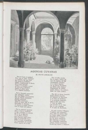 Agonías cuyanas : El patio andaluz
