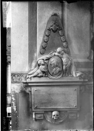 Bruchsal Liebfrauenkirche Grabmal Carl Adolph Joseph von Mirbach
