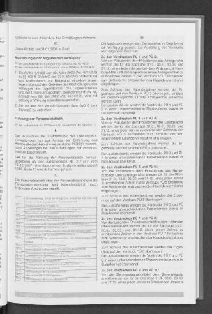 Aufhebung einer Allgemeinen Verfügung