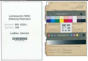 Entnazifizierung Heinrich Loefken , geb. 10.04.1903 (Kohlenhaendler)