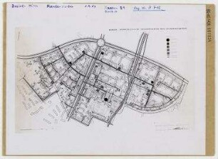 Berlin - Städtebauliche Neugestaltung des Neanderviertels (zwischen Köpenicker Straße und Sektorengrenze). Berlin, Mitte, Neanderviertel/Köpenicker Straße/Prinzenstraße (seit 1960 Heinrich-Heine-Straße)/Neanderstraße (seit 1960 Heinrich-Heine-Straße)/Annenstraße/Dresdener Straße/Schmidstraße/Neue Jakobstraße/Melchiorstraße/Michaelkirchstraße/Engelbecken/Engeldamm