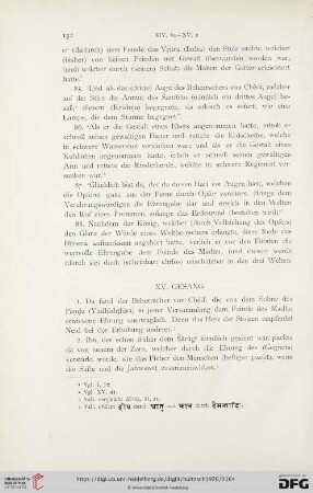 XV. Gesang