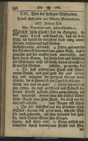 XXI. Von der heiligen Absolution