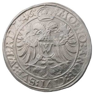 Fundmünze, Guldiner (Guldengroschen), 1546