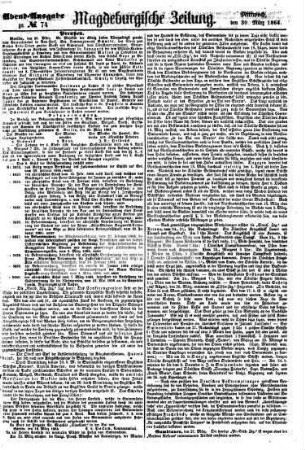 Magdeburgische Zeitung : Anhalter Anzeiger. 1864,1/3