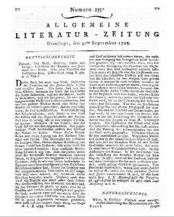Meidinger, Karl von: Versuch einer naturgemäßen Eintheilung des Mineralreichs für Anfänger. - Wien : Härling, 1787