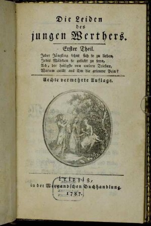 1: Die Leiden des jungen Werthers