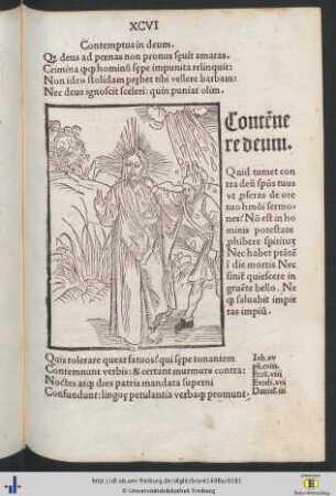 Contemptus in deum