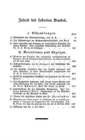 475 Inhaltsverzeichnis