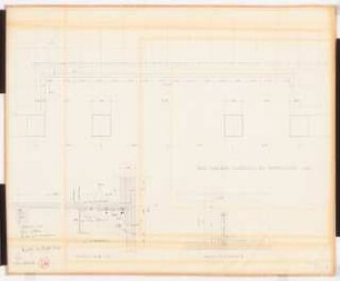 Reichsluftfahrtministerium, Berlin: Saalbau, Treppenhalle (Treppenauge): Details 1:20, 1:5