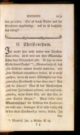 II. Christenthum.