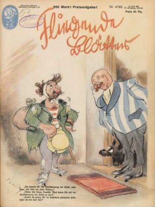 "Ich sammle für die Verschönerung der Stadt ..."