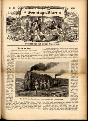 Ausgabe vom Sonntag, den 29. April 1900.