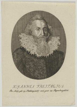 Bildnis des Johannes Freitagius