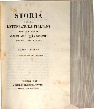 Storia della letteratura italiana, 17. Dall'anno MD fino all'anno MDC
