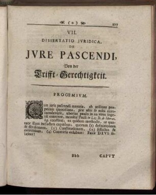 VII. De Jure Pascendi
