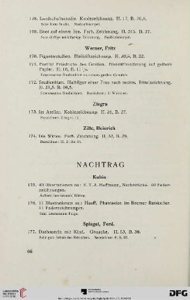Nachtrag (Nr. 175-177)