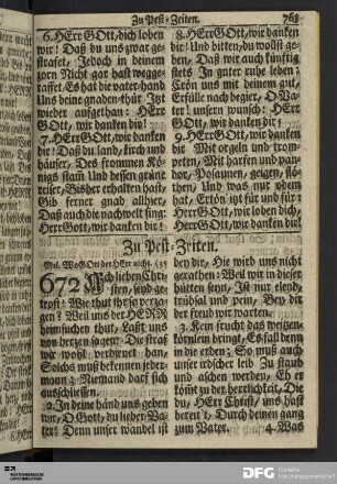 Zu Pest-Zeiten.